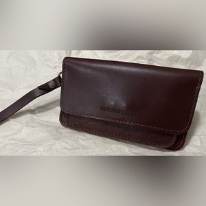 Portland Leather Goods, Lily wristlet/wallet in cognac.